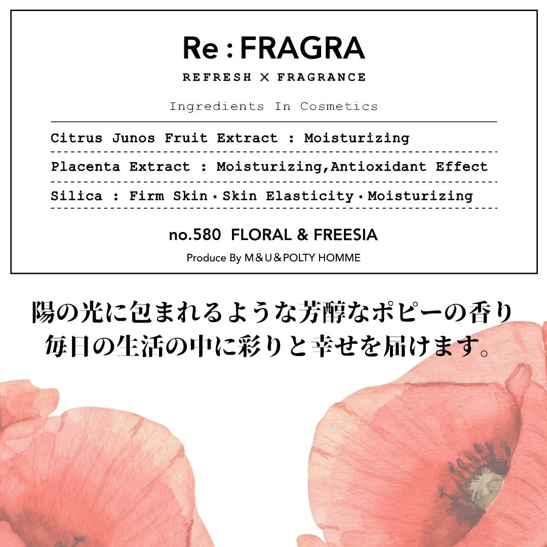 【Re:FRAGRAセット割】No.433 × No.580 200ml