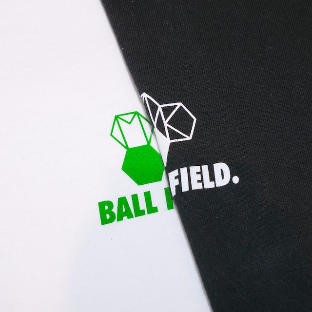 LOGO Long Tshirt color BLACK 「MK BALL FIELD.」